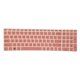 thumbnail image 1 of Funda protectora delgada para computadora portátil Rosado perfke Piel de la cubierta del teclado, 1 of 7
