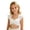 Light Pink, variant on VUHXZWAF Girls Clothes Going Out Crop Tops Short Sleeve V Neck Ruffle Button Down Shirts Size 9-10 Years
