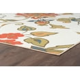 thumbnail image 5 of Transitional 2x8 Area Rug (2'3'' x 7'6'') Floral Ivory, Olive Indoor Runner Easy to Clean, 5 of 8