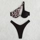 thumbnail image 1 of WILLBEST Bikini de Mujer, Traje de Baño de Color, Sexy, para Mujer, con Aros En Los Hombros, Bikini, Traje de Baño Bikini, 1 of 3