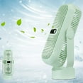 thumbnail image 5 of EUDIDV Portable Fan Desktop Fan Tower Fan Student Dormitory Office Rechargeable Desktop Small Fan;Suitable for Indoor and Outdoor Use, 5 of 7