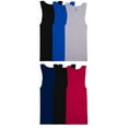 thumbnail image 1 of Camiseta sin mangas para hombre Fruit of the Loom, paquete de 6, sin etiqueta, 1 of 4