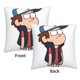 thumbnail image 3 of Fundas de almohada de terciopelo de Gravity Falls, fundas de almohada decorativas suaves y acogedoras con cremallera oculta para dormitorio, sofá, sillón, funda de almohada de terciopelo, 3 of 8