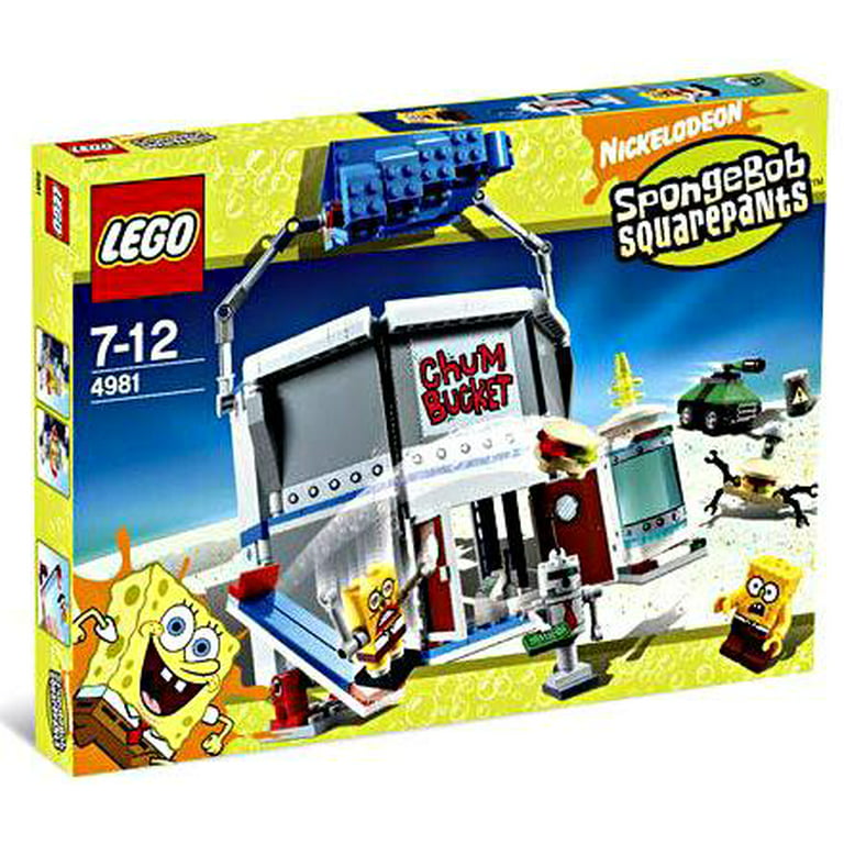 milits Kirsebær Landsdækkende Spongebob Squarepants Chum Bucket Set LEGO 4981 - Walmart.com