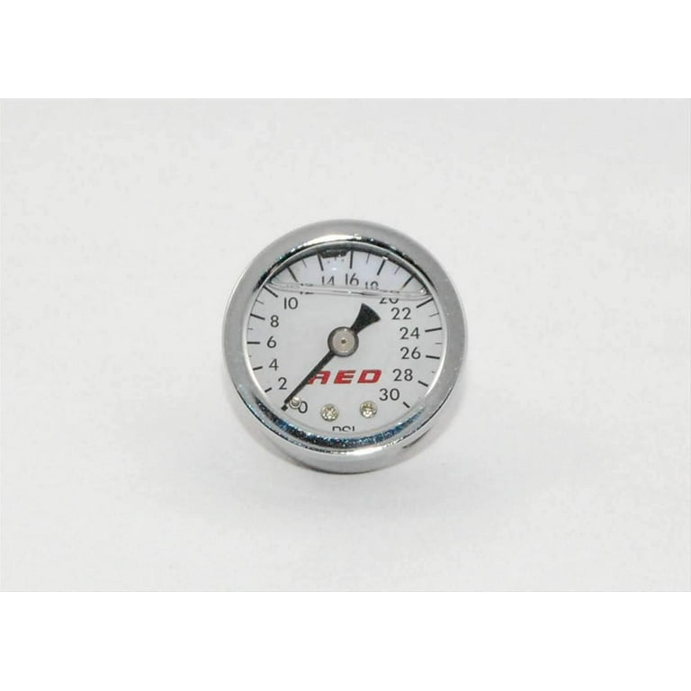 AED Performance 1-1/2 Fuel Press. Gauge 0-30psi Liquid Filled 6103 AED Performance 1-1/2 Fuel Press. Gauge 0-30psi Liquid Filled 6103