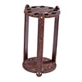 thumbnail image 3 of DYNWAVECA Pool Cue Rack Billiards Cue Rack Floor Standing Fishing Rod Racks Gift for Player Organizer Professional Stable Round 9 Slots, 3 of 7
