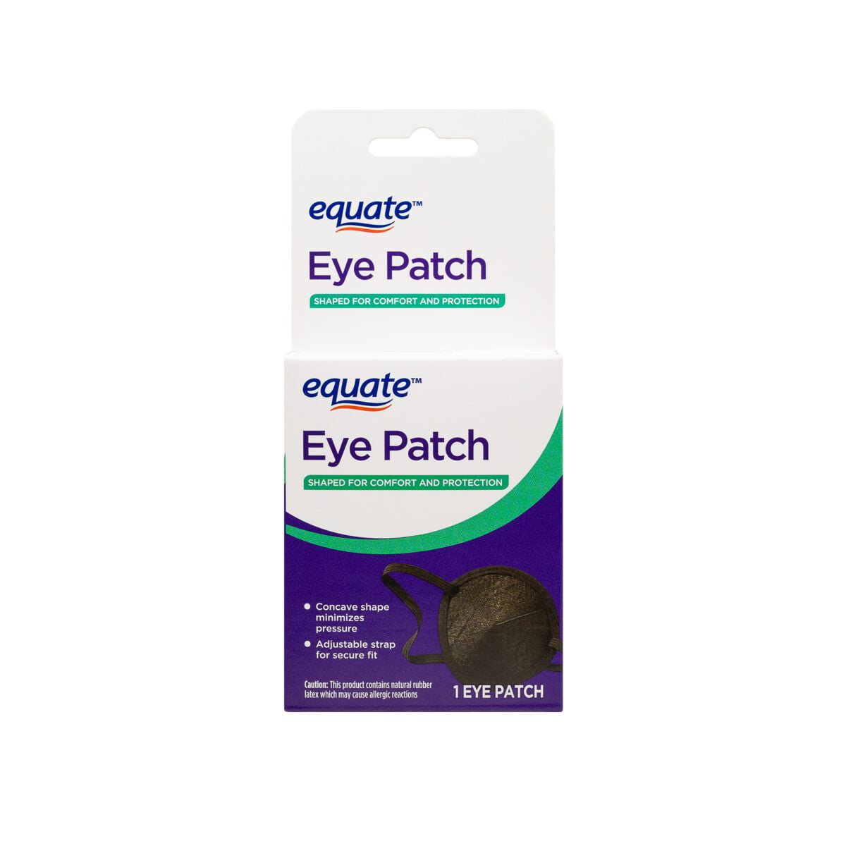 Equate Foam Padded Eye Patch, Black, 1 Count, One Size Fits Equate Foam Padded Eye Patch, Black, 1 Count, One Size Fits