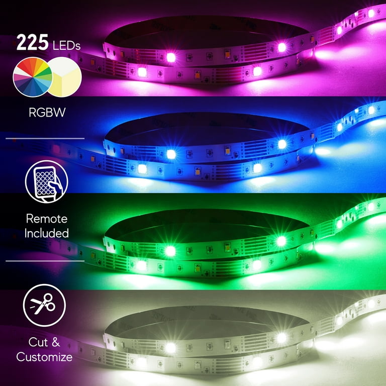 Xtreme Lit 25ft Cut & Customize Indoor LED Light Strip Kit Xtreme Lit 25ft Cut & Customize Indoor LED Light Strip Kit