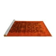 thumbnail image 2 of Ahgly Company Machine Washable Indoor Rectangle Oriental Yellow Industrial Area Rugs, 8' x 12', 2 of 4