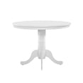 thumbnail image 4 of Lexicon Shelby 5-Piece Wood Dining set (1 table + 4 Side chairs) in White finish, 4 of 11