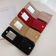 thumbnail image 1 of unbranded 1Ud Bolsa Para Labiales Roja De PU Con Espejo Compacto Y Para Uso Diario, 1 of 8