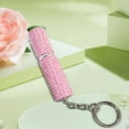 thumbnail image 3 of Hxlamzoo Rhinestone Refillable Perfume Bottle for Travel, Portable Empty Perfume Atomizer Bottle with Key Ring, 3 of 4