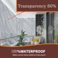 thumbnail image 4 of Lona Yeatem transparente, impermeable, resistente, con ojales, 244 x 305 cm, 4 of 9