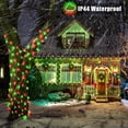 thumbnail image 2 of Guirnalda de luces navideñas Vivideal, 99 pies, 300 LED, rojo y verde, 2 of 8