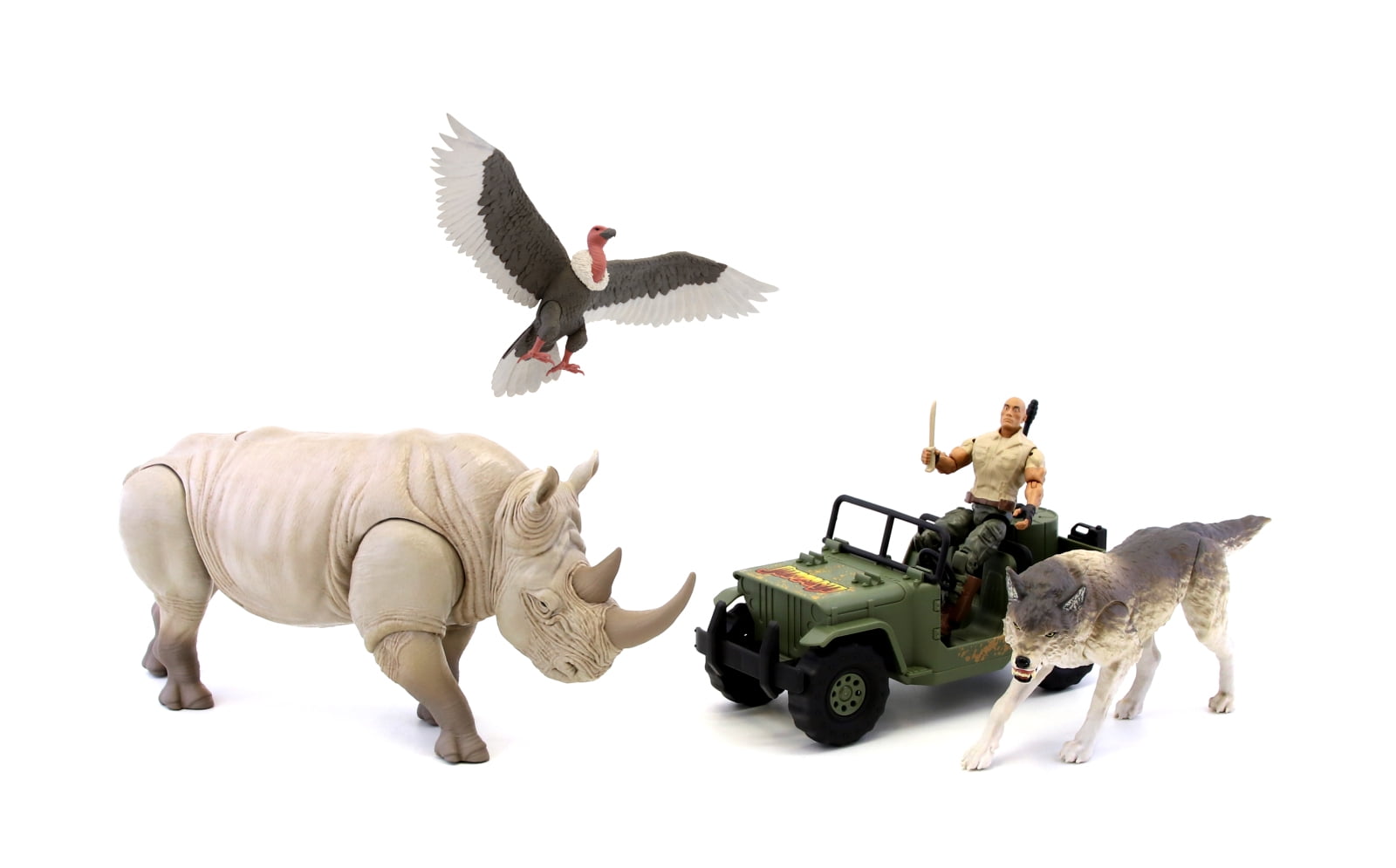 NEW Jumanji Action Figure CHOOSE Jaguar Tiger Bear Hippo