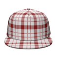 thumbnail image 2 of Custom Christmas Printed Flat Baseball Cap – Adjustable Snapback Hat with Flat Bill, Breathable and Durable, Personalized Design for Sports, Travel & Daily Wear, 2 of 6