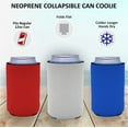 thumbnail image 7 of Blank Neoprene Collapsible Can Coolie (4 Pack, Variety), 7 of 7