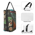 thumbnail image 5 of Uemuo Rich Fish Pattern Portable Toiletry Bags with Handle, Waterproof travel Make up Bags for Women, Large Capacity Travel Cosmetic Bags, 5 of 9