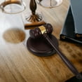 thumbnail image 4 of Pretyzoom Wood Gavel and Block Set Solid Wood Courtroom Hammer for Judge Auctions Lawyer Decor, 4 of 7