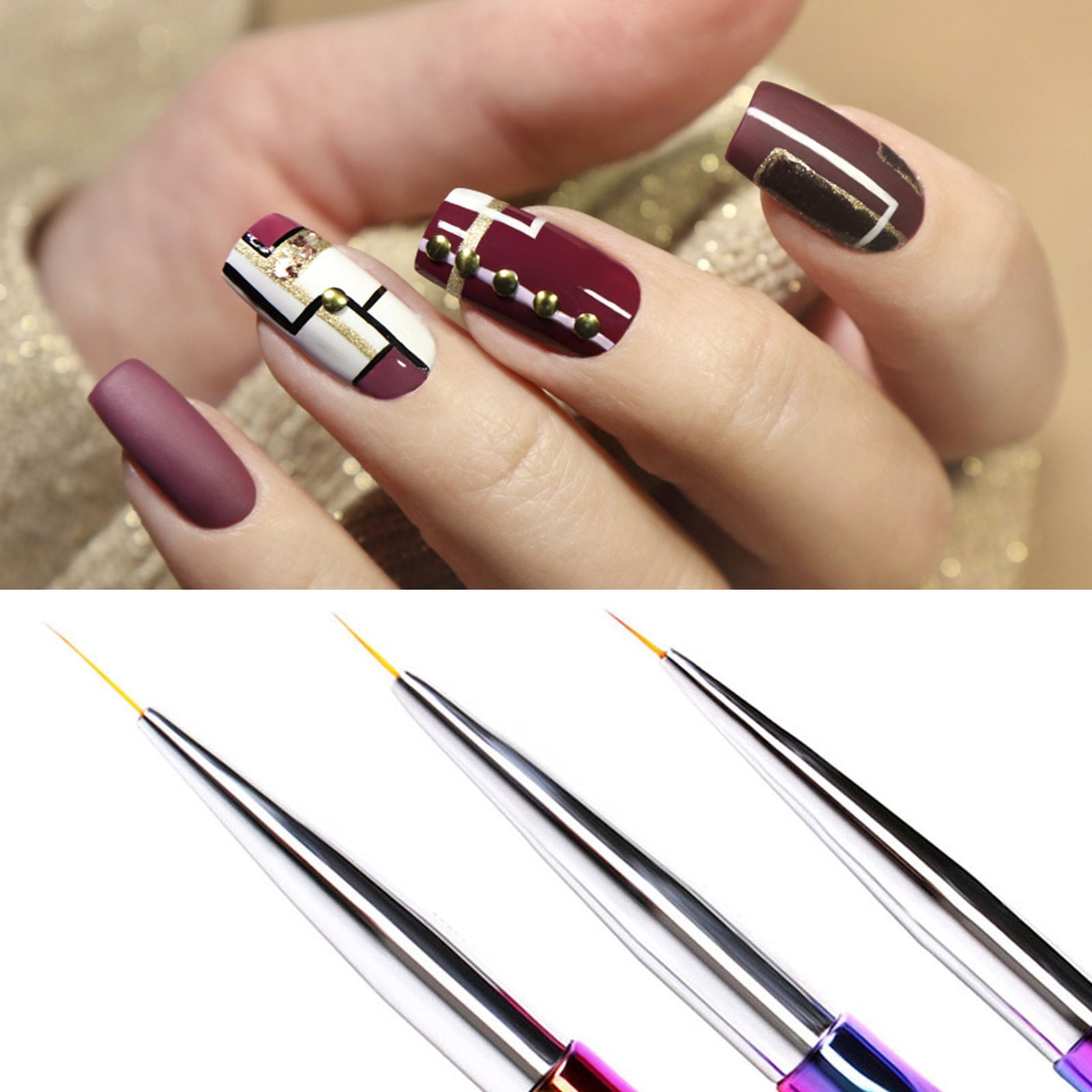 4 Pack Nail Art Gel Nail Polish Remover Pen,Clean Nail Polish Corrector  with 3 Tips Newest - Yahoo Shopping