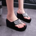 thumbnail image 4 of Chanclas Sandalias y zapatillas de plataforma con zapatillas casuales de tacón inclinado Wmkox8yii  hj789, 4 of 4