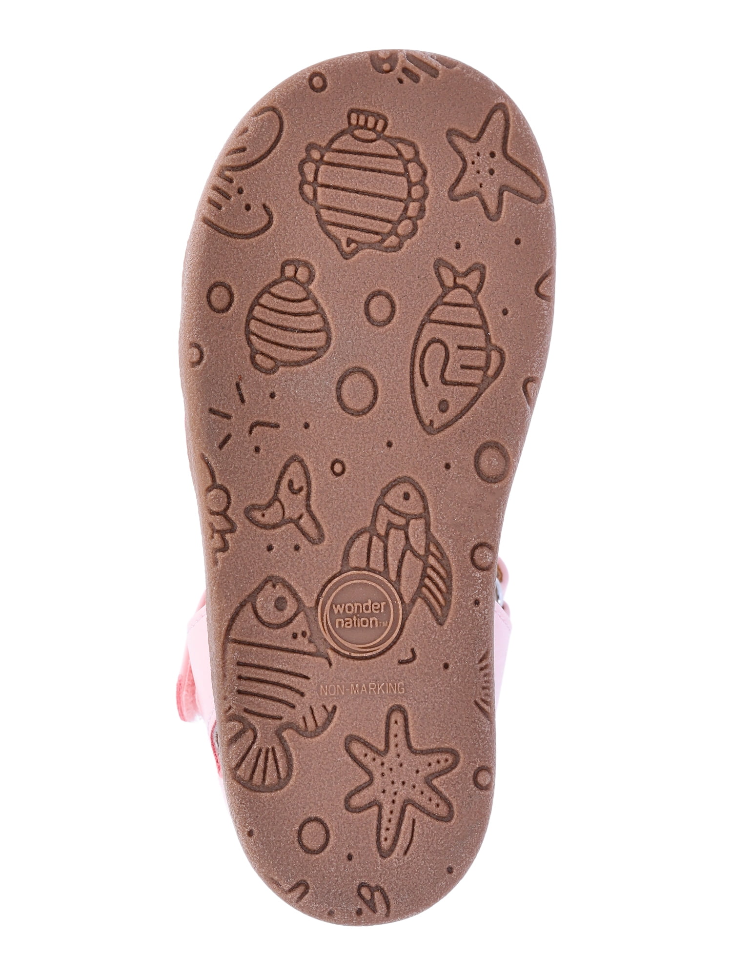 Wonder Nation Baby and Toddler Girls Fruit Sandals