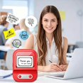 Label Maker Machine with Tape,Wireless Bluetooth Portable Label Printer ...