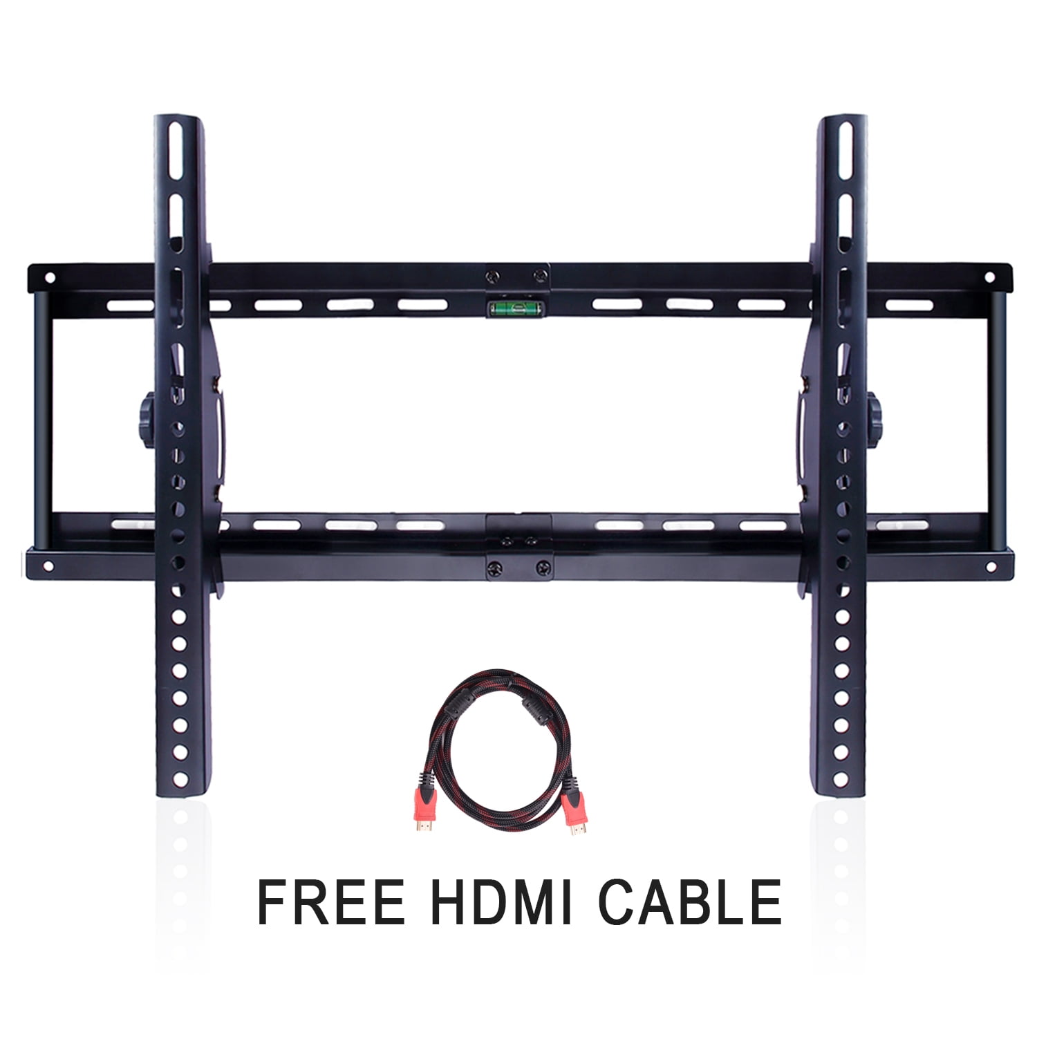 Tilting TV Wall Mount Brackets with HDMI Cable for 37" 70" TVs