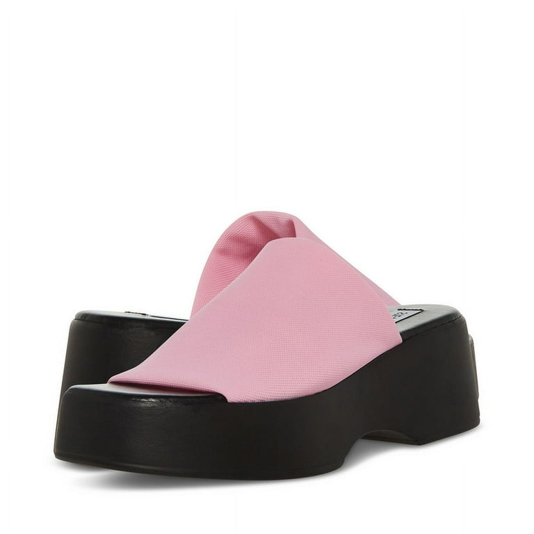 Steve madden softey slide pink deals