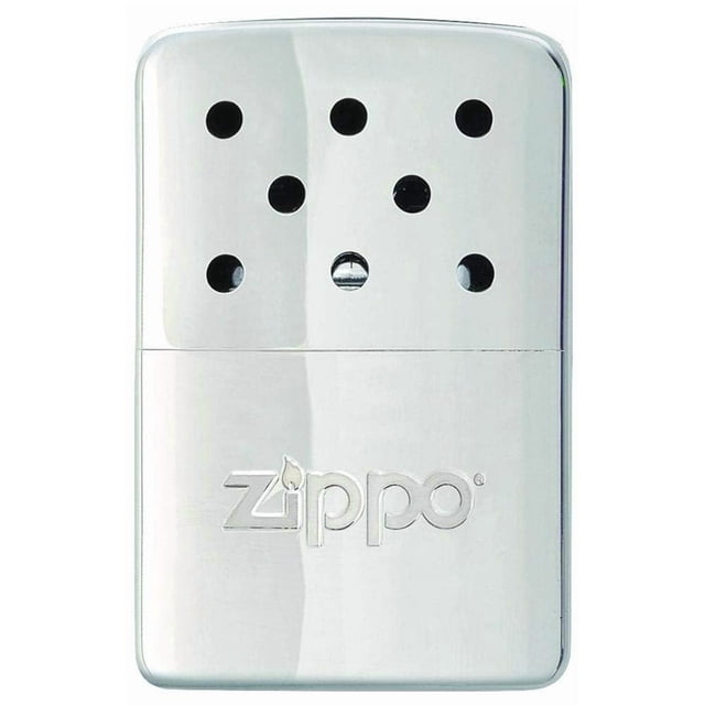 Calentador de manos Zippo cromado de 6 horas