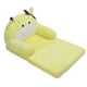 thumbnail image 1 of Sillón con respaldo para niños, sofá cama plegable con dibujos animados, cómodo sofá abatible para niños, sofá plegable para niños, instalación sin esfuerzo, 1 of 12