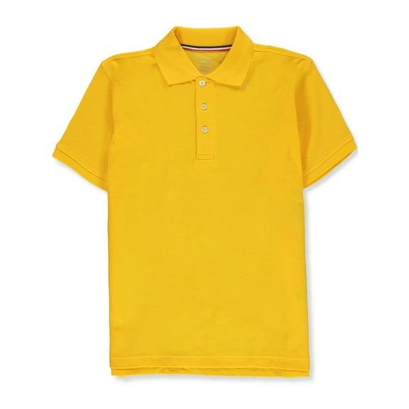 French Toast Boys School Uniform Short Sleeve Pique Polo Shirt, Sizes 4-20 & Husky