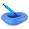 thumbnail image 4 of MERIGLARE Inflatable Bedpan Adjustable Portable Washable Air Inflation Bedpan Toilet, 4 of 7
