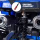 thumbnail image 4 of unbranded Red Atv Motorcycle Shock Absorber Durable Coil Spring for Dirt Bike and Rear Motorbike Upgrade, 4 of 6