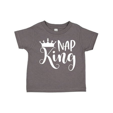 

Inktastic Nap King with Crown Gift Toddler Boy Girl T-Shirt