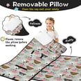 thumbnail image 3 of Cute Pitbull Terriers Dog and Flower Toddler Nap Mats for Kids Preschool,Sleeping Mat Bag or Kids,Toddler Sleeping Bag,Toddler Nap Mat or Daycare, 3 of 6
