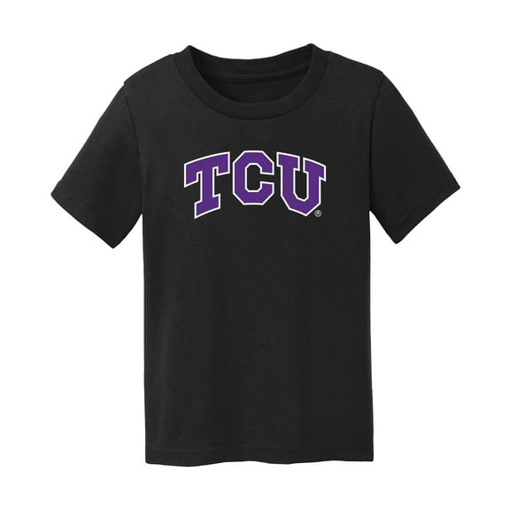 Infant Chad & Jake Black TCU Horned Frogs Primary Logo T-Shirt