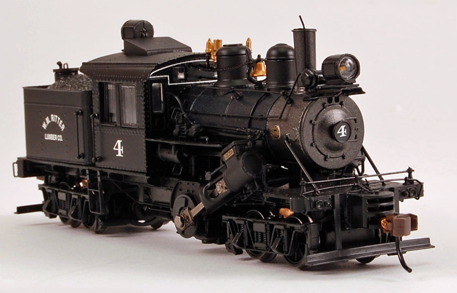 Bachmann Industries HO Spectrum 50-Ton 2-Truck Climax w/DCC, WM