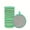 #A07-Green, variant on Double-Sided Dishwashing Sponges, Round Nylon-Filament Scrubbing Pads,Reusable Non-Scratch Kitchen Sponges,Durable High Resilience Material,Thickened Sponge Scrubber for Pots, Pans, Dishes(10PCS)