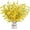 16pcs Flower Stems, variant on 6 PCS 25.5inch Artificial Flowers Yellow Silk Fake Winter Jasmine Long Stem Artificial Orchids Flowers for Decoration Indoor Outdoor Wedding Home Bedroom Yard Cemetery