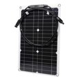 thumbnail image 3 of 20W 18V Portable Solar Panel Kit, Waterproof Flexible Solar Panel with Solar Connector to Charge 12V Car Battery RV Yacht, 3 of 5