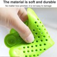 thumbnail image 4 of Cateissary Colector de pelo estrella de cinco puntas colador de fregadero de cocina antibloqueo cubierta de drenaje de bañera filtro de baño Juegos de accesorios de baño Verde, 4 of 6