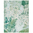thumbnail image 3 of SAFAVIEH Madison Seanan Abstract Area Rug, Green/Blue, 8' x 10', 3 of 9