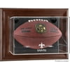 New Orleans Saints Brown Football Display Case