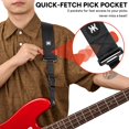 thumbnail image 4 of Correa para guitarra Amumu SNAPLOCK Pro Quick-Release Hebilla negra, 4 of 8
