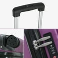 thumbnail image 3 of 3 PCS Modern Travel Trolley TSA Luggage Set, Lavender Purple, 3 of 4