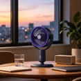 thumbnail image 4 of Oscillating Standing Fan, Oscillating Floor Fan with Remote Control, Adjustable Height Pedestal Fan, Quiet Airflow, Lightweight Pedestal Cooling Fan for Home, Room, Office, Ventilation Accessory, 4 of 6