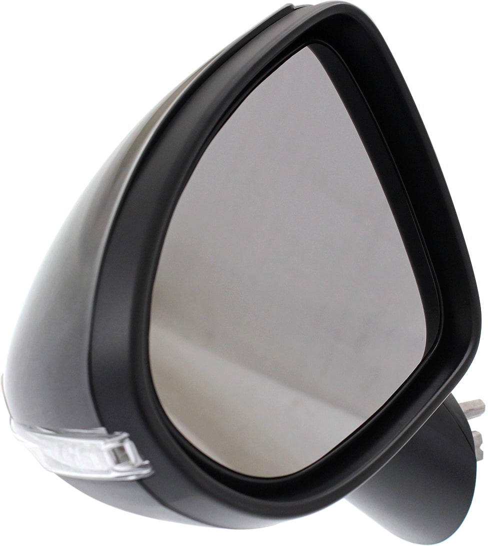 Mirror Compatible With 2012-2014 Kia Rio Left Driver Side Heated In-housing Signal Light Paintable Kool-Vue