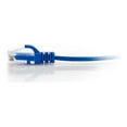 thumbnail image 3 of C2G Snagless Cat6 3ft UTP Unshielded () Slim Ethernet Network Patch Cable - Bleu - Câble de Raccordement - RJ-45 (M) à RJ-45 (M) - 3 ft - UTP - CAT 6 - Moulé, Snagless - Bleu, 3 of 4
