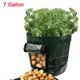 thumbnail image 1 of Ounissouiy Bolsa para cultivo de patatas, contenedor para plantas, jardinera DIY, maceta de tela, herramienta para jardín vegetal Jardín y Patio No.2 Ounissouiy HA026182-02, 1 of 6